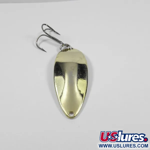 Vintage  Seneca Little Cleo (Hula Girl), 1/2oz Gold fishing spoon #0866