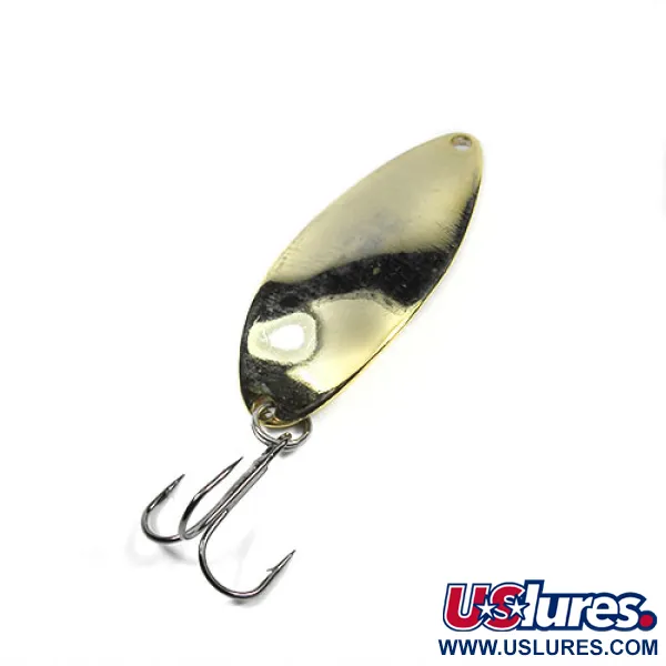 Vintage  Seneca Little Cleo (Hula Girl), 1/2oz Gold fishing spoon #0866