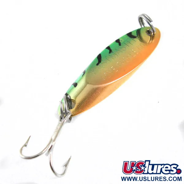 Vintage  Acme Kastmaster , 1/8oz Fire Tiger fishing spoon #0882