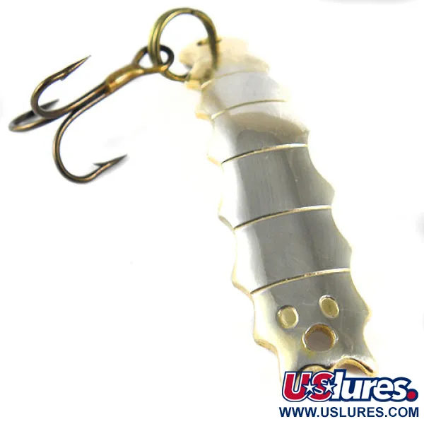 Vintage  Al's gold fish Goldfish Helgy, 1/8oz  fishing spoon #0893