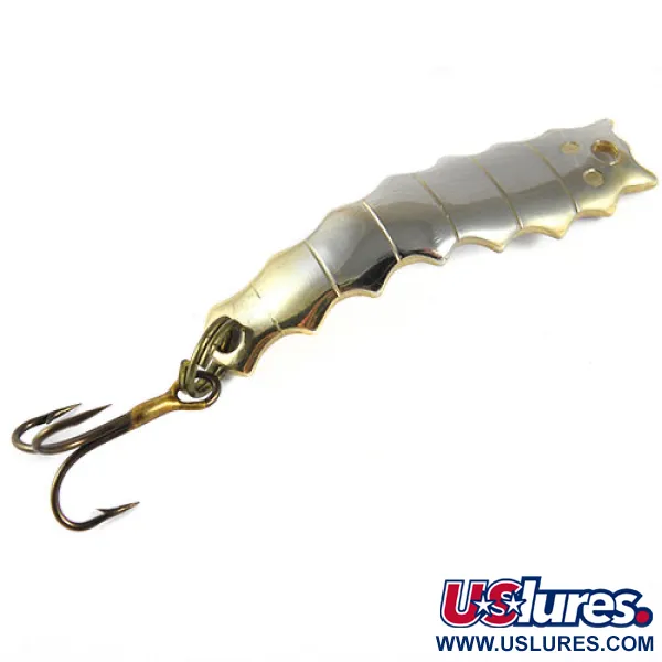 Vintage  Al's gold fish Goldfish Helgy, 1/8oz  fishing spoon #0893