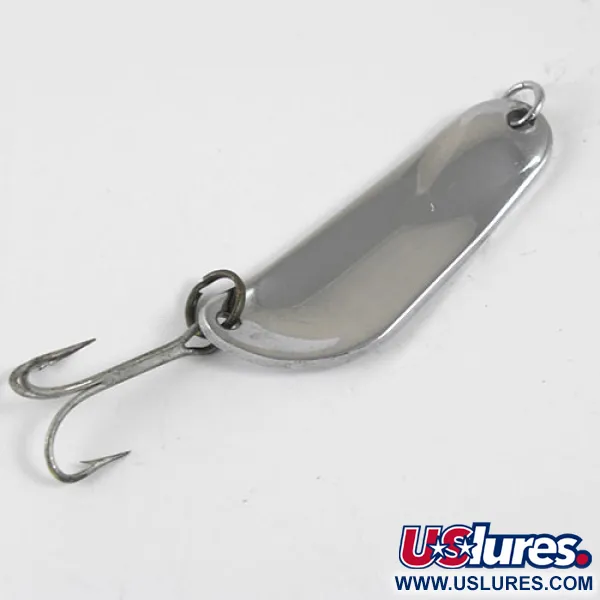 Vintage   Pflueger Limper #1, 1/4oz Nickel fishing spoon #0898