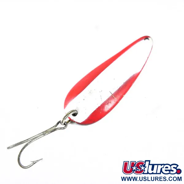 Vintage  Eppinger Dardevle Imp, 2/5oz Red / White / Nickel fishing spoon #0913
