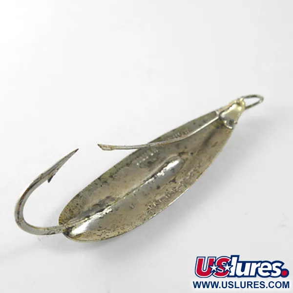 Vintage   Weedless Johnson Silver Minnow , 1/3oz Silver fishing spoon #0925