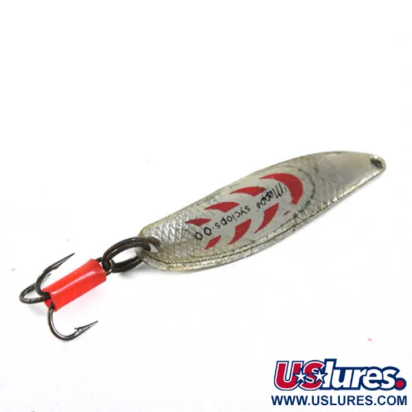 Vintage   Mepps Syclops 00, 3/16oz Nickel fishing spoon #0971