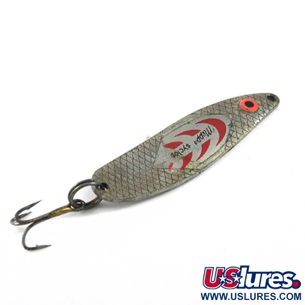 Vintage   Mepps Syclops 0, 1/4oz Nickel fishing spoon #0973
