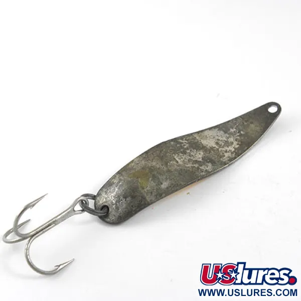 Vintage   Mepps Syclops 2, 3/5oz Nickel fishing spoon #0974