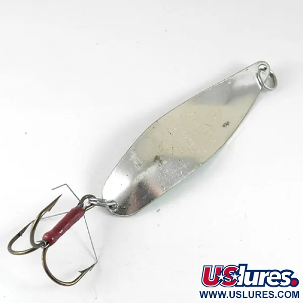 Vintage   Mepps Syclops 3, 1oz Green / Nickel fishing spoon #0994
