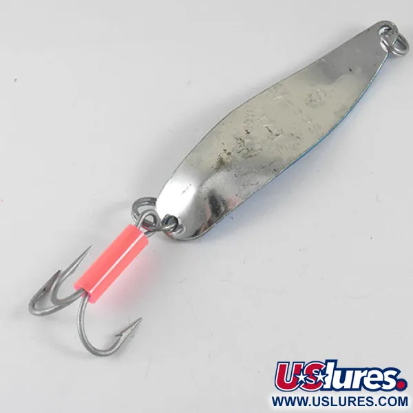 Vintage   Mepps syclops 2, 3/5oz Blue / Nickel fishing spoon #0998
