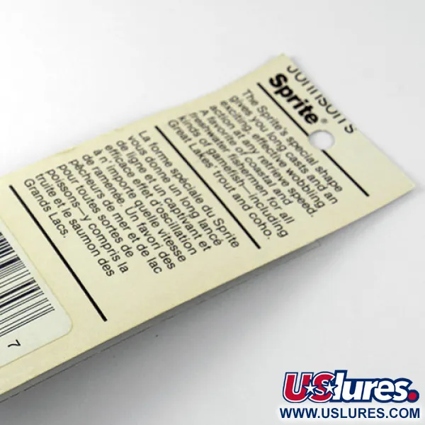   Johnson Sprite, 3/16oz Gold fishing spoon #1013