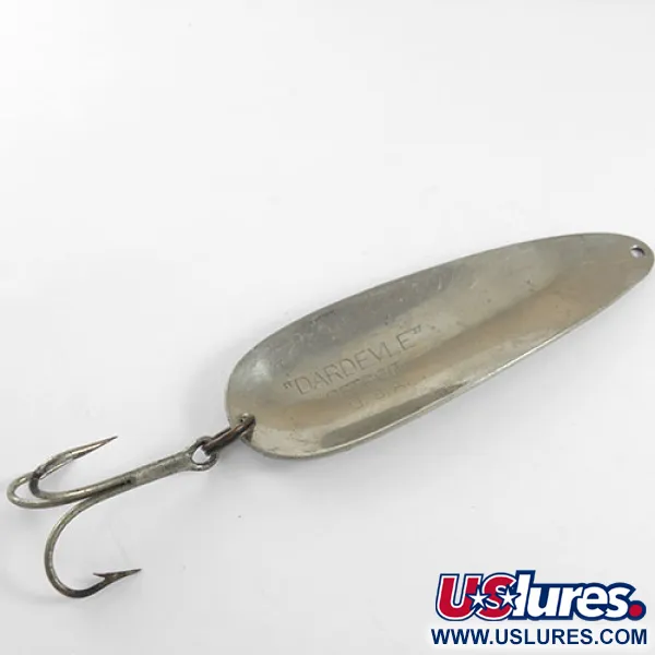 Vintage  Eppinger Dardevle, 1oz Nickel fishing spoon #1030