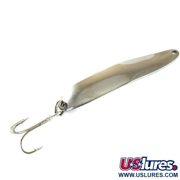 Vintage  Unknown CHE'GEGON, 1/2oz Nickel fishing spoon #1031