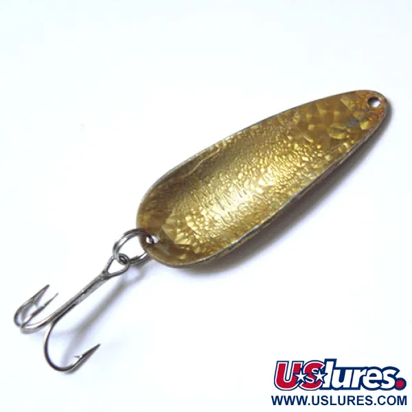 Vintage  Eppinger Dardevle Imp, 2/5oz Crystal (Golden Scale)  fishing spoon #1050