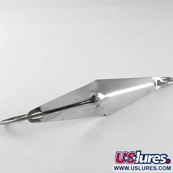 Vintage  James E. Clark  Clark Spoon, 1/2oz Nickel fishing spoon #1051