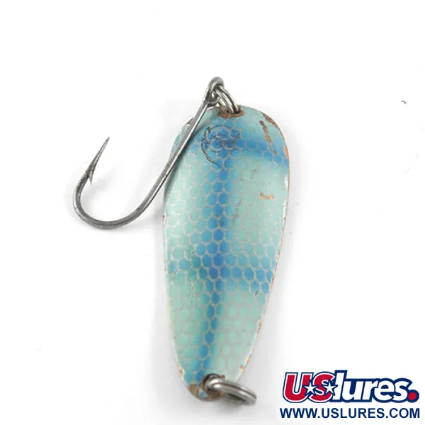 Vintage  Eppinger Dardevle Imp, 2/5oz Blue / Scale (Herring) fishing spoon #1059