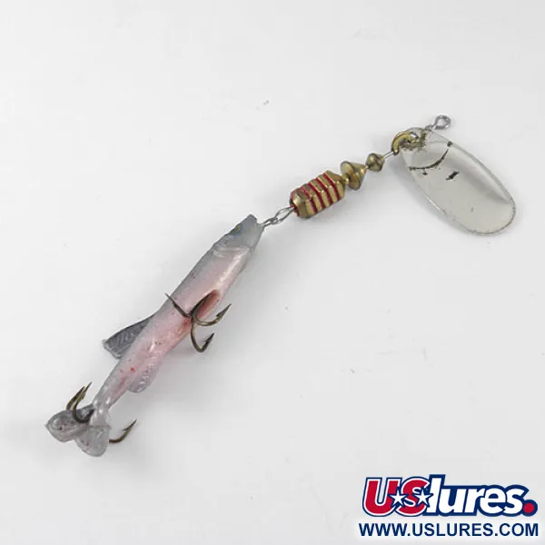 Vintage   Mepps 3 Comet Mino, 1/3oz Nickel spinning lure #1086