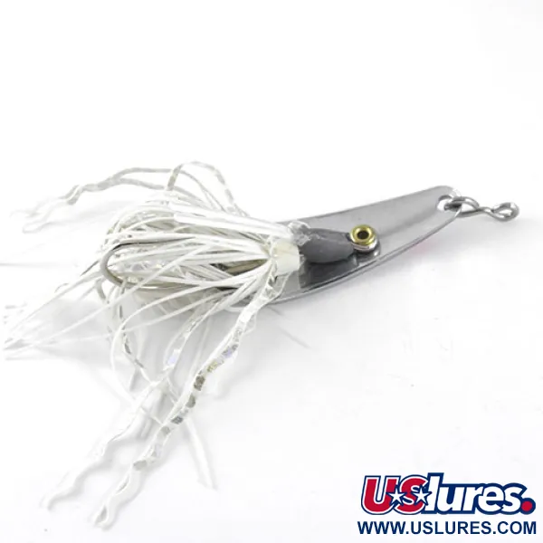 Vintage  Northland tackle Jaw-Breaker, 1/2oz Nickel / Rainbow fishing spoon #1112