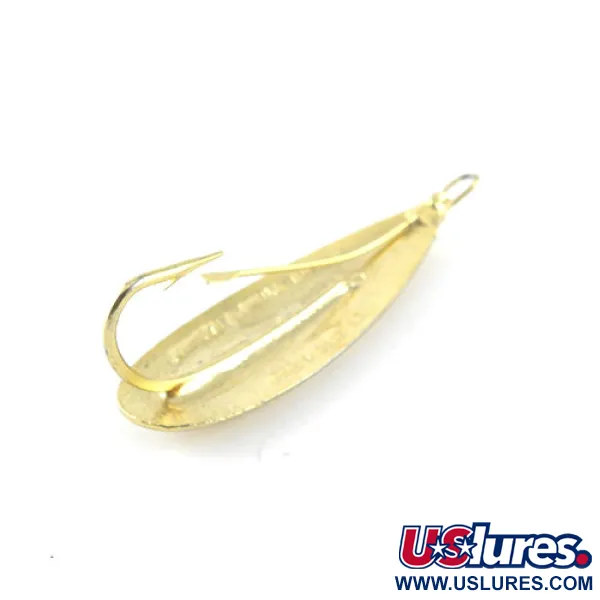 Vintage   Johnson Silver Minnow, 1/4oz Gold fishing spoon #1133