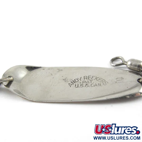 Vintage   Andy Reekers 2, 3/32oz Nickel / Bronze (Brass) fishing spoon #1164