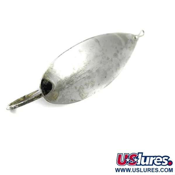 Vintage   Johnson Silver Minnow, 1oz Silver fishing spoon #1172