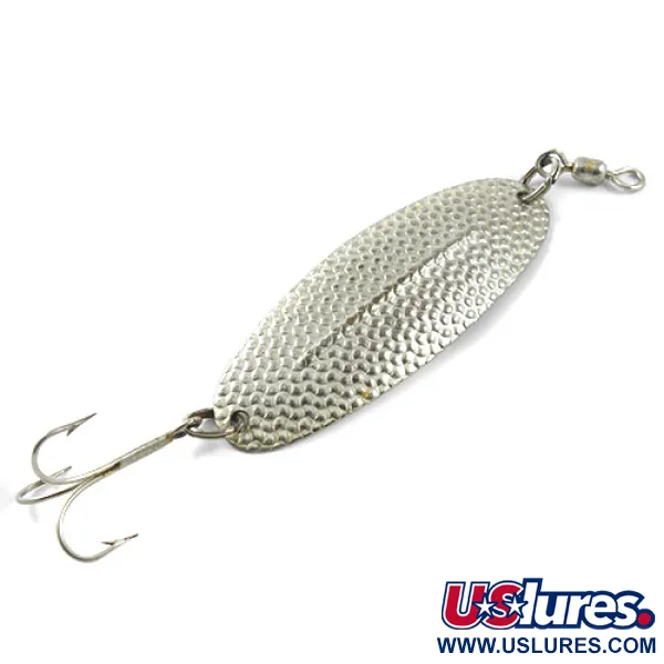 Vintage   Williams Wabler, 2/3oz Silver (Silver plated) fishing spoon #1201