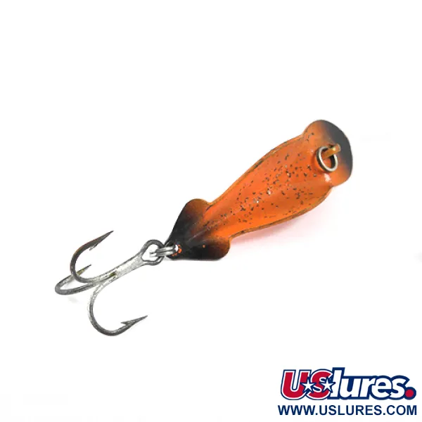 Vintage   Buck Perry spoonplug, 3/16oz Brown fishing spoon #1229