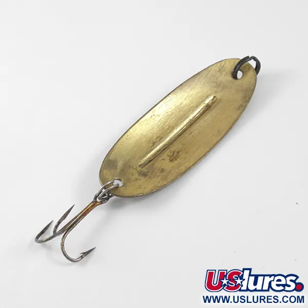 Vintage   Williams Wabler W50, 1/2oz Brass fishing spoon #1231