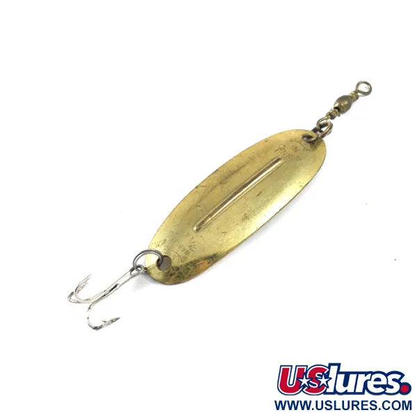 Vintage   Williams Wabler, 1/4oz Brass fishing spoon #1235