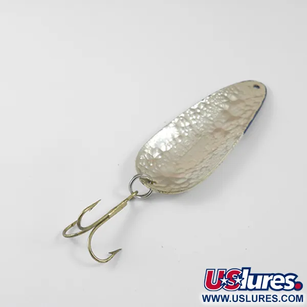 Vintage  Eppinger Dardevle Dardevlet , 3/4oz Crystal (Silver Scale)  fishing spoon #1247