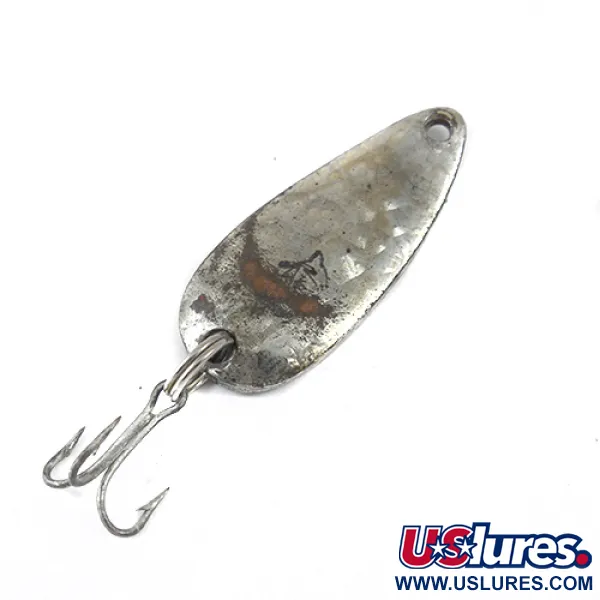 Vintage  Eppinger Dardevle Midget, 3/16oz Crystal Silver  fishing spoon #1262