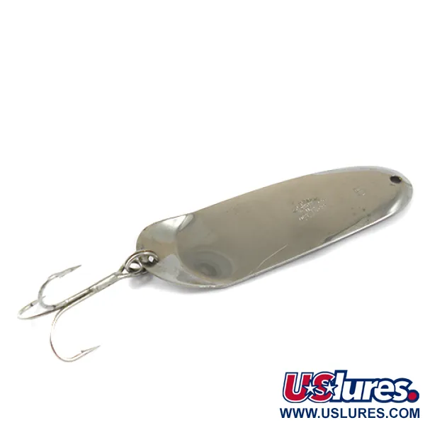 Vintage   Andy Reekers 5, 1/3oz Nickel fishing spoon #1287