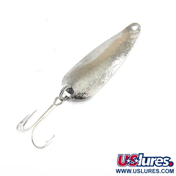 Vintage  Unknown JEEP, 2/5oz Nickel fishing spoon #1321