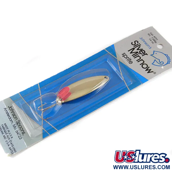   Johnson Sprite, 1/4oz Gold fishing spoon #1335