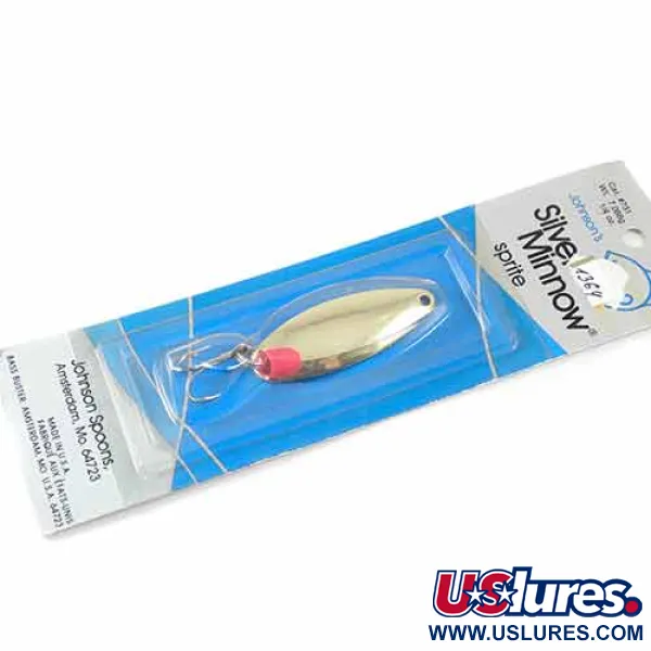   Johnson Sprite, 1/4oz Gold fishing spoon #1364