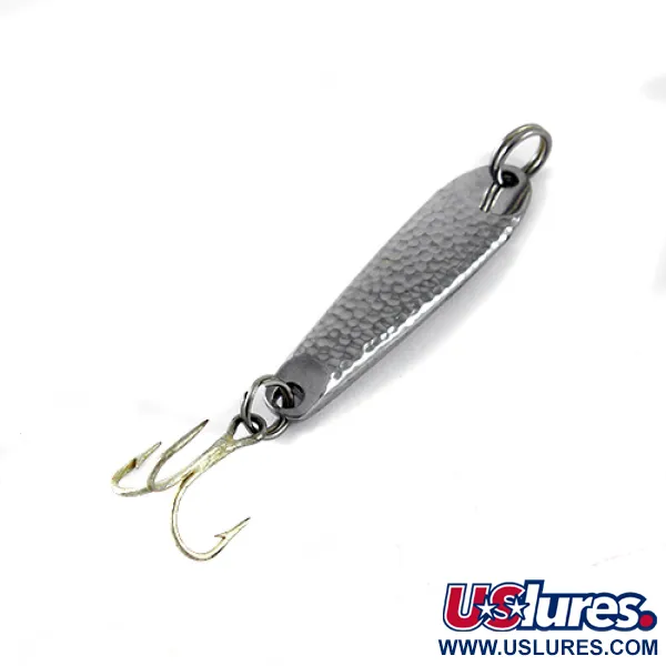 Vintage   Bass Pro Shops Strata Spoon, 1/4oz Nickel fishing spoon #1400