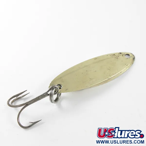 Vintage  Weber MrChamp, 1/2oz Brass fishing spoon #1401