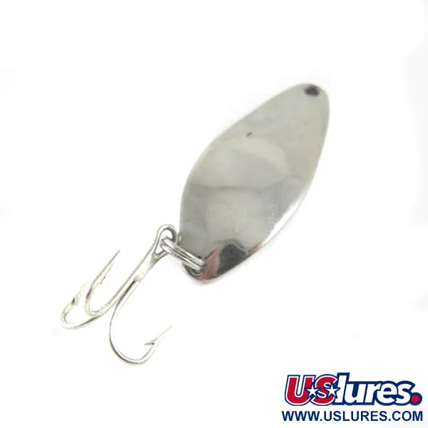 Vintage  Seneca Little Cleo, 1/4oz Nickel fishing spoon #1402