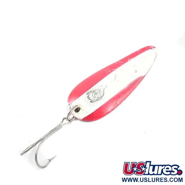 Vintage  Eppinger Dardevle Imp, 2/5oz Red / White / Nickel fishing spoon #1437