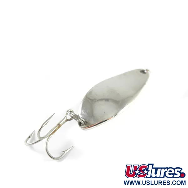 Vintage  Seneca Little Cleo, 1/4oz Nickel fishing spoon #1466