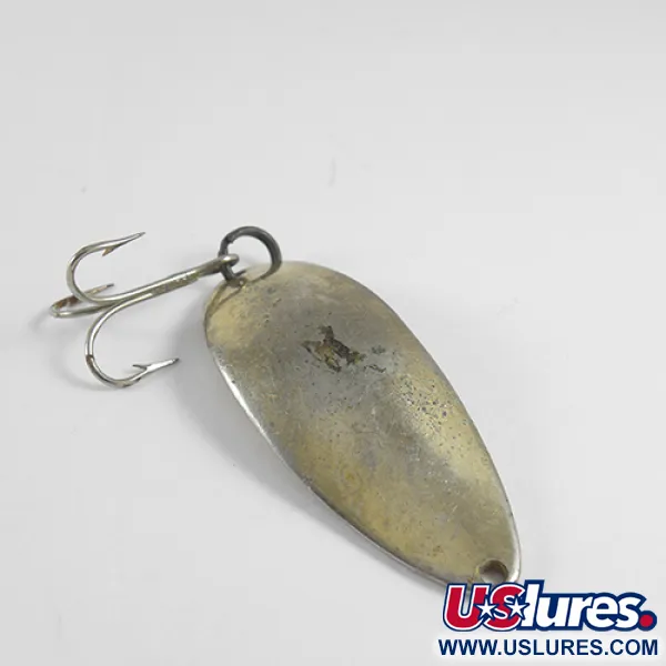 Vintage  Seneca Little Cleo (Hula Girl), 1/2oz Gold fishing spoon #1497