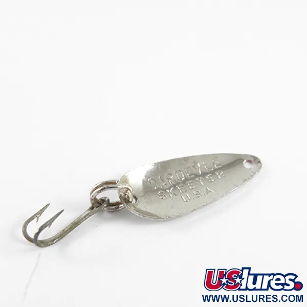 Vintage  Eppinger Dardevle Skeeter, 1/32oz Nickel fishing spoon #1525