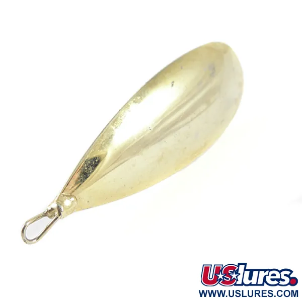 Vintage   Johnson Silver Minnow, 3/5oz Gold fishing spoon #1559