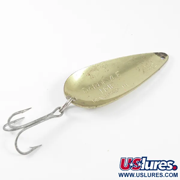 Vintage  Eppinger Dardevle Imp, 2/5oz Brass fishing spoon #1566