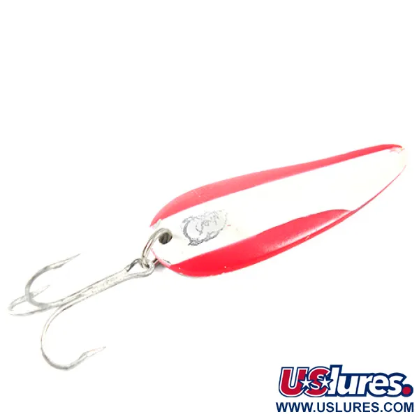 Vintage  Eppinger Dardevle Imp, 2/5oz Red / White / Nickel fishing spoon #1577