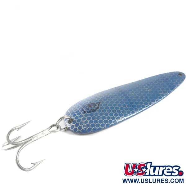 Vintage  Eppinger Dardevle, 1oz Blue / Nickel fishing spoon #1596