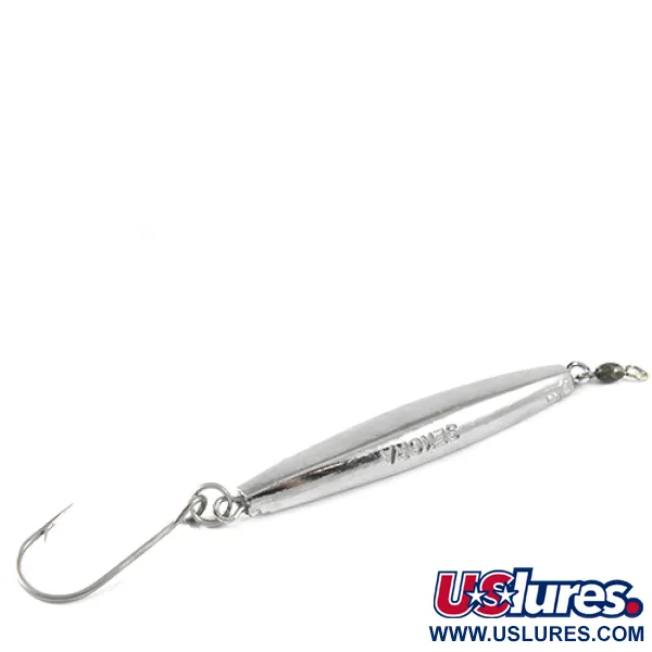 Vintage  Capt. Sekora Montauk SEKORA S 2, 2oz Nickel fishing spoon #1643