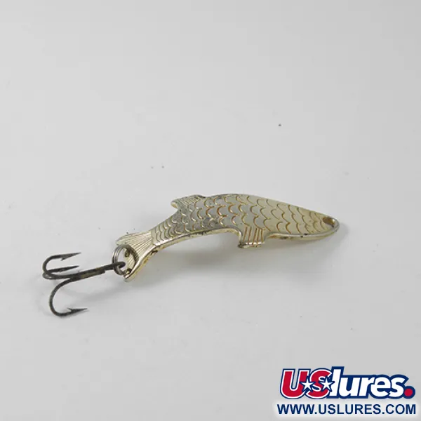 Vintage  Acme Phoebe, 1/8oz Gold fishing spoon #1646