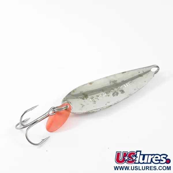 Vintage   Johnson Sprite, 1/3oz Nickel fishing spoon #1652