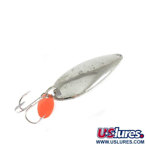 Vintage   Johnson Sprite, 1/3oz Nickel fishing spoon #1652