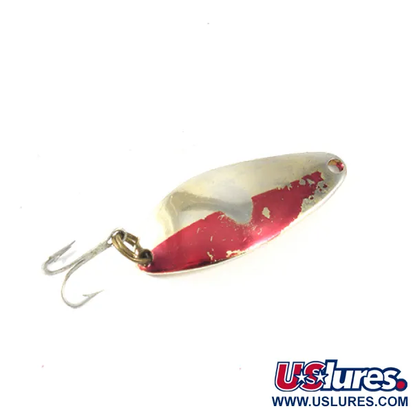 Vintage  Seneca Little Cleo, 1/4oz Red / Gold fishing spoon #1654
